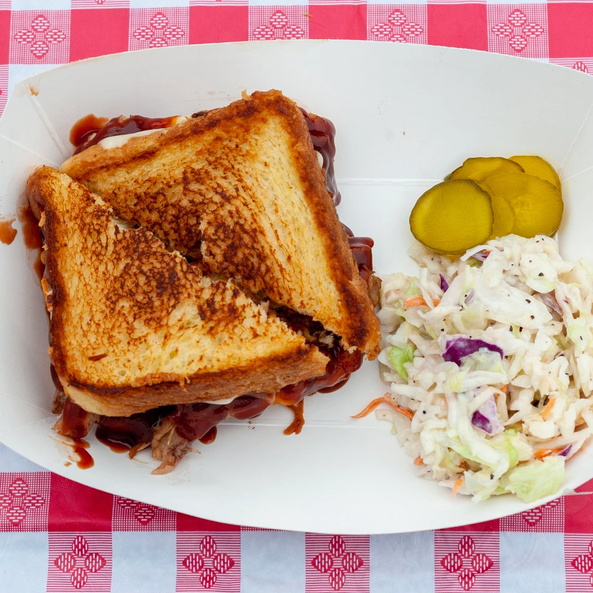 Pulled Pork Grilled Cheese